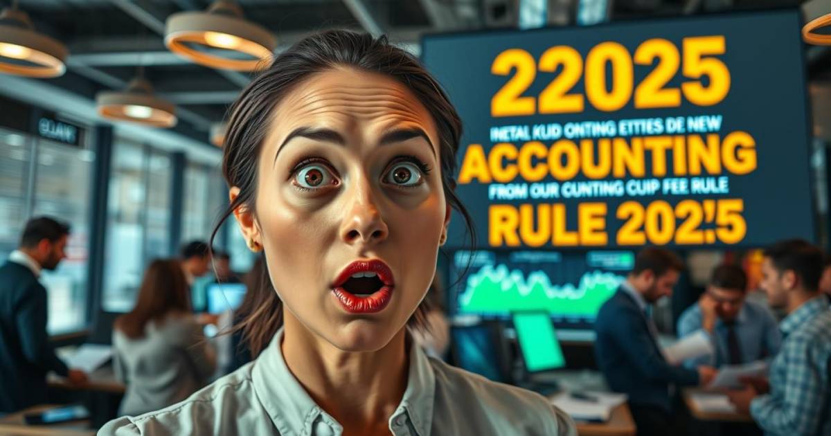 ALERTE : Cette nouvelle règle comptable de 2025 va faire économiser 45% d'impôts aux entreprises (mais personne n'en parle)
