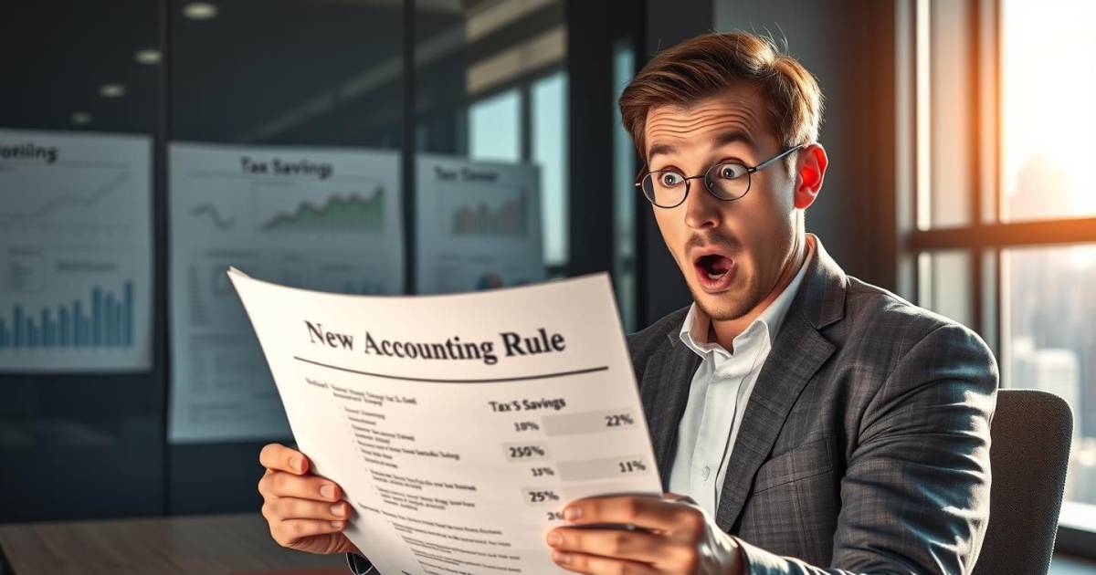 ALERTE : La nouvelle règle comptable cachée qui peut vous faire économiser 73% d'impôts en 2025 (Les experts sont sous le choc)
